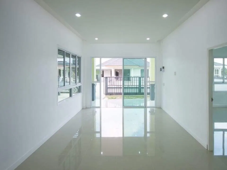 บ้านแสนสุขนิคมซอย8 บ้านเดี่ยวชั้นเดียวสวยพร้อมอยู่(SOLD OUT) รอเฟส3