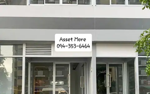 ปล่อยเช่า Shop โครงการ MoriCondo ย่านเมืองทอง ไม่เคยปล่อยเช่า ตึกใหม่มาก