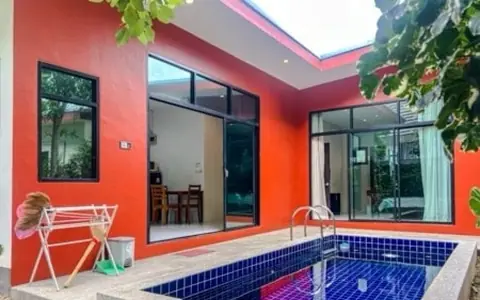 Two-bedroom pool villa for rent in Ban Tai, Koh Samui, 120 sq.m.