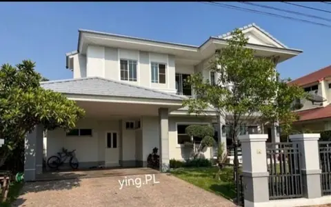 ขายบ้านเดี่ยว โครงการ นันทวัน ศรีนครินทร์  พื้นที่เยอะ ทำเลดี ใกล้ทางด่วน หน้าบ้านไม่ติดใคร