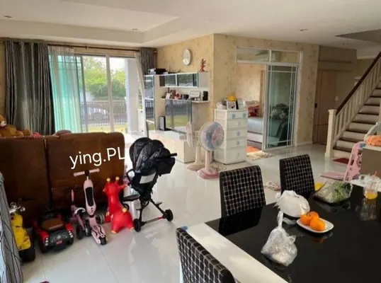 ขายบ้านเดี่ยว โครงการ นันทวัน ศรีนครินทร์  พื้นที่เยอะ ทำเลดี ใกล้ทางด่วน หน้าบ้านไม่ติดใคร