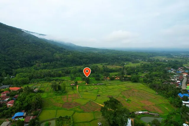 ขายที่ดินปัวที่สวยมาก ชิดภูเขา วิวสวย ศิลาเพชร อำเภอปัว น่าน