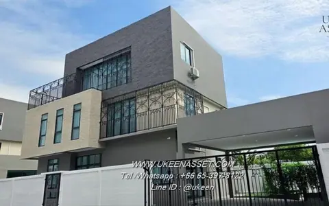 ให้เช่าบ้านเดี่ยว 3 ชั้นอมตะนครพร้อมสระว่ายน้ำส่วนตัว เช่า 70,000 บาท/เดือน ขาย 35 ล้าน ทำเลศักยภาพสูง