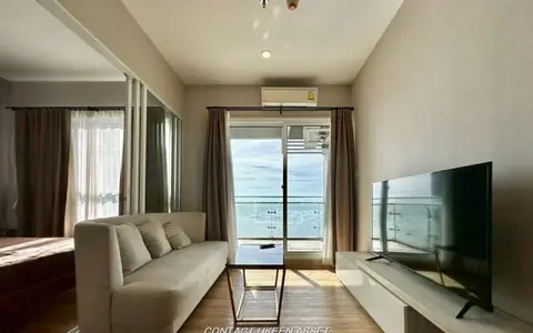 (ห้องพร้อมอยู่) The ZEA ศรีราชา ราคาเพียง 10,000 บาท ขนาด 30 ตรม. ห้องสวยมาก ชั้น 15 SeaView
