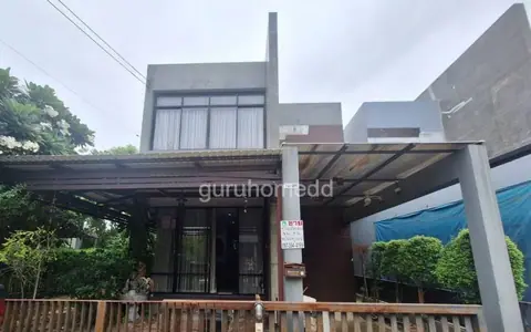 ghd000346 ขายบ้านแฝดสไตล์ Loft สวย เพดานสูง ม.เดอะ ซีซั่น เพชรเกษม 69 ขนาด 47 ตร.วา ใกล้ MTRหลักสอง