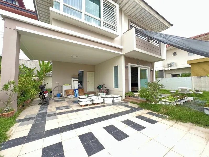 LM24-0176 ขายบ้านเดี่ยว 2 ชั้น ศุภาลัยวิลล์ วงแหวน พระราม2 พันท้ายนรสิงห์ พื้นที่ 58.7 ตรว 4นอน 3น้ำ เดินทางสะดวกสบาย