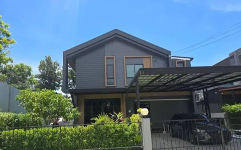 ขาย บ้านเดี่ยว คณาสิริ ราชพฤกษ์ เนื้อที่ 58.8 ตรว 3 ห้องนอน 3 ห้องน้ำ