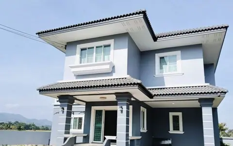 ขายบ้านเดี่ยว 2 ชั้น หมู่บ้านเพชรพลอย ต.ป่าตึง อ. แม่จัน จ.เชียงราย