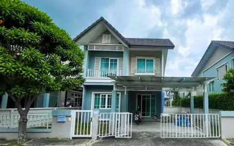 ขายบ้านเดี่ยว 2 ชั้น ถูกสุดในย่านนี้ เดอะเวลเลจ คอทเทจ กาญจนาภิเษก ราชพฤกษ์ พื้นที่ 50.1 ตรว 3นอน 3น้ำ