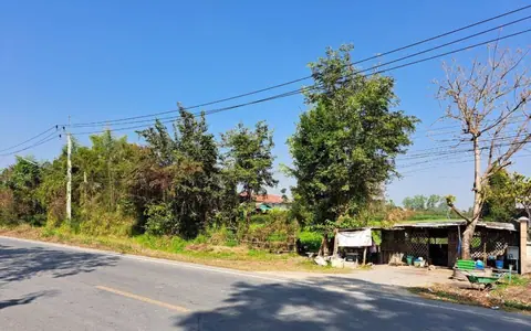 ขายที่ดิน 8-3-2ไร่ 21ลบ. น้ำ ไฟฟ้า ติดถนน2เลน บ้านธิ-ป่าแดด ทำเลธุรกิจ โรงงาน บ้านจัดสรร ต.บ้านธิ อ.บ้านธิ​ ลำพูน​