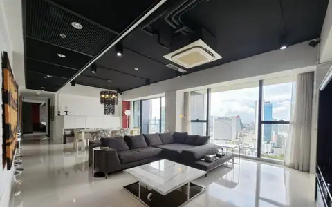 For rent, Condo The Met Sathorn, 3 bedrooms, near BTS Chong Nonsi