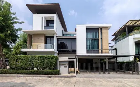 รหัส  EA120296   บ้าน เนอวานา บียอนด์ เกษตร-นวมินทร์ 26500000 - 4ห้องนอน4Bathroom ขนาดเท่ากับ 78 ตาราง-วา 0 งาน 0 Rai ไม่ไกลจาก - ทำเลทอง
