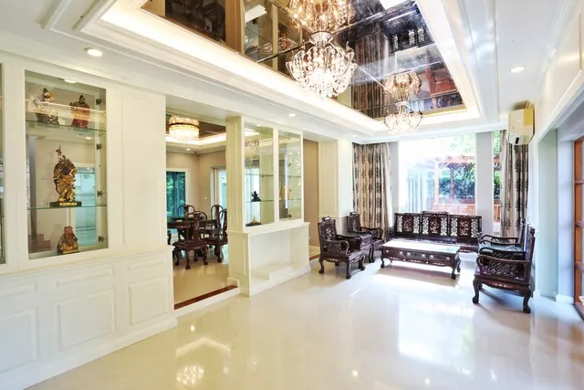 บ้าน  Q House Avenue พระราม5 พ.ท. 195 sq.wa 27500000 THB ใกล้กับ ทางด่วนศรีรัช บรรยากาศดี นนทบุรี