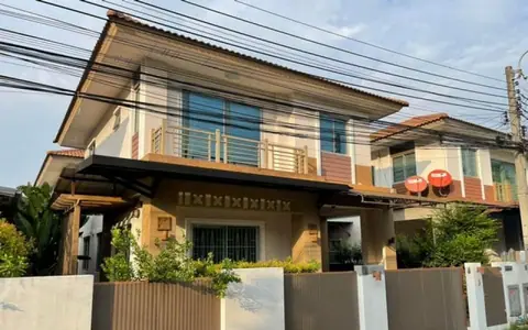 [H066] ให้เช่า 30k บ้านเดี่ยว หมู่บ้าน เอโทล มัลดีฟส์ ปาล์ม บางนา – วงแหวน  บางนา-ตราด กม.8 บางพลี ตรงข้ามเมกะ ต้อนรับสัตว์เลี้ยง