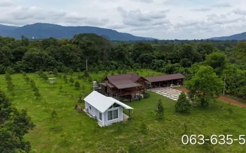 ขายสวนทุเรียนพร้อมบ้าน 4 หลัง ปากพลี นครนายก ที่ดิน 16 ไร่ 3 งาน