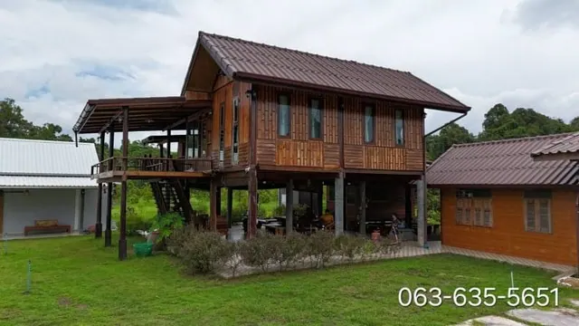 ขายสวนทุเรียนพร้อมบ้าน 4 หลัง ปากพลี นครนายก ที่ดิน 16 ไร่ 3 งาน