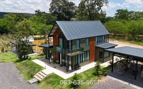 โอโห ลดเป็นล้าน ขายบ้านพักตากอากาศ กลางหุบเขา ปราจีนบุรี ตัวบ้าน 2 ชั้นสุดสวยพร้อมหิ้วกระเป๋าเข้าอยู่ ใกล้แหล่งสถานที่ท่องเที่ยว