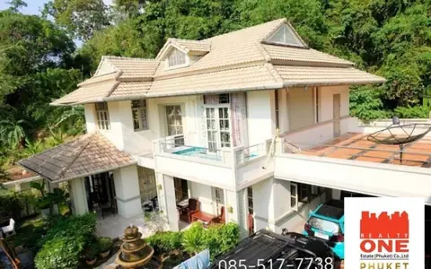ขายบ้านเดี่ยวหลังใหญ่ ใกล้ชิดธรรมชาติ วิวภูเขา ถูกหลักฮวงจุ้ย กะทู้ 6 ห้องนอน 6 ห้องน้ำ 12 จอดรถ ลานจัดปาร์ตี้ดาดฟ้า สระว่ายน้ำ