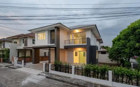 บ้านเดี่ยว ฮาบิเทีย บางใหญ่  กับบ้านสไตล์โมเดิร์นโทนสีอบอุ่น