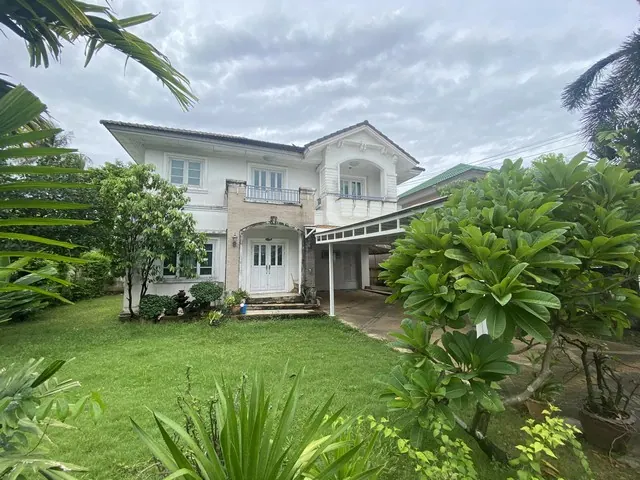 ราชพฤกษ์ บางบอน4 หลังมุม   บ้านเดี่ยวมือสอง  บ้านพร้อมอยู่ ที่คุ้มที่สุดในโครงการ บนทำเลดี