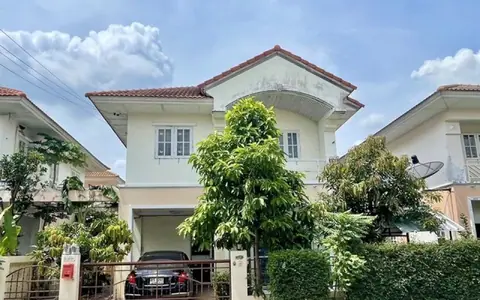 ขายบ้านแฝด 2 ชั้น บ้านบุรีรมย์ รามอินทรา ซาฟารีเวิลด์ เลียบคลองสอง 23 เขตคลองสามวา กรุงเทพ