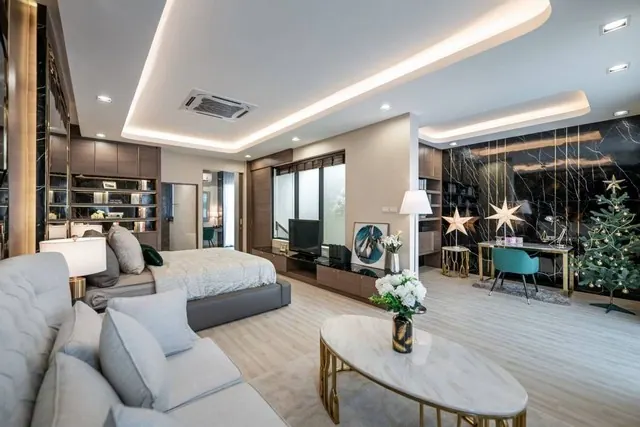 ขาย/เช่า โครงการ Dimond Ville โชคชัย 4 หลังมุมฝั่งซ้าย  บ้านตกแต่งหรู Luxury Home Office โฮมออฟฟิศ 3 ชั้น ครึ่ง ตกแต่งครบ พร้อมเฟอร์