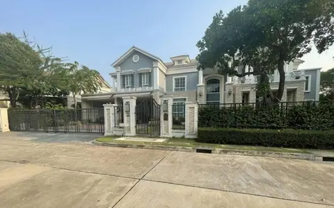 ให้เช่าบ้านเดี่ยวหรู นาราสิริ บางนา กม.10 เนื้อที่ 217 ตร.ว. พื้นที่ใช้สอย 520 ตร.ม.