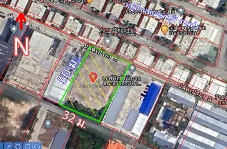 ขายที่ดิน 1 ไร่ ซอยปลัดเปรียง 5 บางนา–ตราด กม.6 (LD0293)