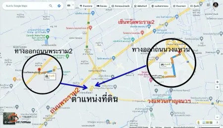 ขายที่ดิน บางกระดี่ 1 แยก 10 เนื้อที่ 1 ไร่ 2 งาน 53 ตร.ว. (LD 0184)