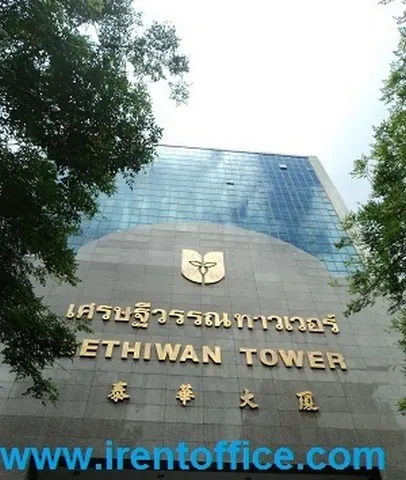 OFfice อาคาร เศรษฐีวรรณ ขนาด 100 SQ.WA  61000 THB ไม่ไกลจาก - ทำเล-ทอง -