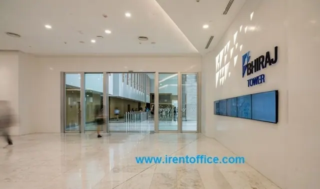 OFfice อาคารภิรัช ทาวเวอร์ 100 ตร.วา 1BR1BR 140000 thb BIG SURPRISE!!