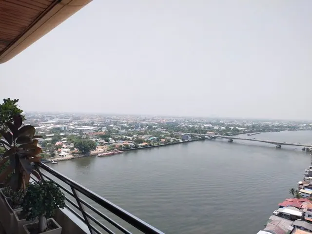 Riverine Place 1-ริเวอไรน์ เพลส 1 คอนโดมิเนียม ชั้น 24 ห้องมุม วิวแม่น้ำเจ้าพระยา