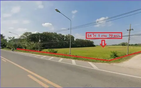 ขายที่ดิน 54 ไร่ ติดทางหลวงแผ่นดิน อำเภอเวียงชัย จังหวัดเชียงราย