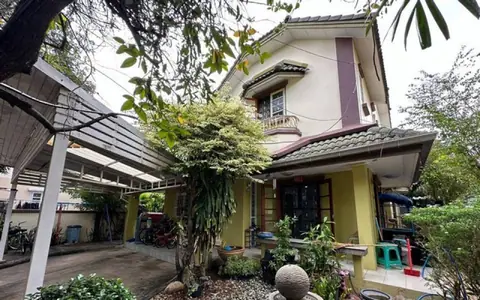 บ้านเดี่ยว ทำเลดี ราคาคุ้มค่า ที่หมู่บ้านพาร์คเวย์โฮม เขตสะพานสูง