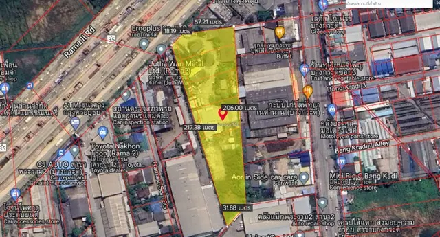 ราคาพิเศษ! ที่ดิน 6-2-38.7 ไร่ ทำเลทอง ติดถนนพระราม 2 ใกล้ทางด่วน