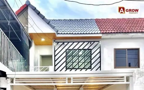 ม. เอเชียโฮม1 ไทรน้อย บ้านสวยตกแต่งพร้อมเข้าอยู่ ผ่อนเดือนละ 6,800 บาท