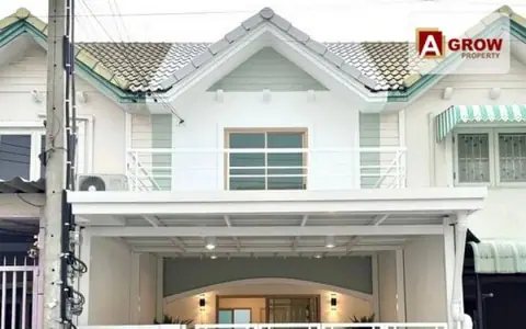 ม. พฤกษา30/1 ซอย14 บ้านพร้อมอยู่รีโนเวทใหม่ ทำสีใหม่ภายในภายนอก ต่อเติมเทอเรสหน้าบ้านชั้นสองสวย ๆ