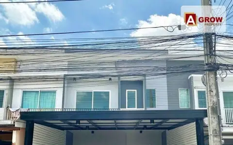 ม. เดอะคอนเนค สุวรรณภูมิ1 ถนนเมน บ้านรีโนเวทใหม่พร้อมเข้าอยู่ได้เล