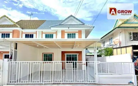 ม. พฤกษา25 ซ.27 บ้านแฝด5ห้องนอน ปรับปรุงห้องครัวกว้างขวางตกแต่งใหม่พร้อมเข้าอยู่ได้เลย