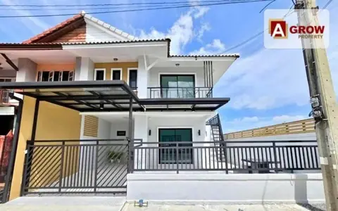 ม. พฤกษา3 ซอย137 หลังมุมมีเทอเรส บรรยากาศดีแบบธรรมชาติ วิวทุ่งนา