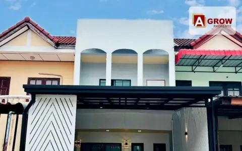 ม. กิตติชัยวิลล่า2 มิตรไมตรี8/3 รีโนเวทใหม่พร้อมอยู่ แถมเฟอร์นิเจอร์ หลังบ้านไม่ติดบ้านใคร