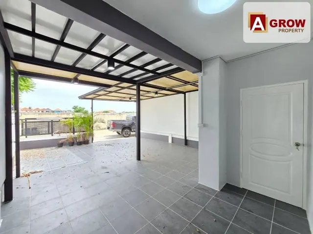ม. พฤกษา 3 ริมคลอง3 บ้านรีโนเวทใหม่พร้อมอยู่ ทำเลดี หน้าบ้านไม่ติดใคร วิวธรรมชาติ