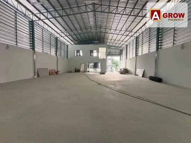 ให้เช่าโรงงานและโกดังสร้างใหม่ 500 ตร.ม. บ้านบึง ชลบุรี เดือนละ 65,000 บาท