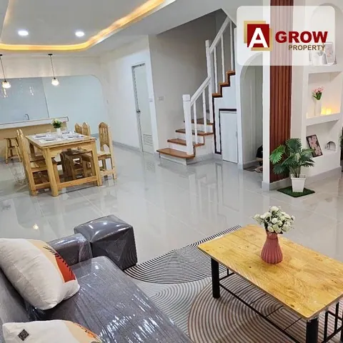 ม.อิงลดา บ้านรีโวทใหม่พร้อมอยู่ ตกแต่งไว้อย่างสวยงามลงตัว แถมเฟอร์นิเจอร์พร้อมอยู่ ฟรีโอน