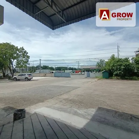 ให้เช่าโกดัง/โรงงาน ติดถนนหลักบ้านเก่า-พานทอง พื้นที่ม่วงลาย ใกล้นิคมอมตะนครบุรี