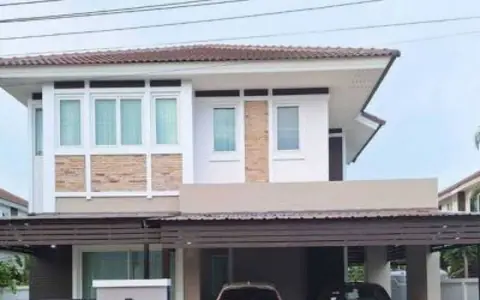 บ้านเดี่ยว 2ชั้น อรสิริน6  รีโนเวทใหม่ทั้งหลัง ในโครงการคุณภาพ มีคลับเฮ้าส์ มีพี่รปภ.ตลอด 24 ชม.