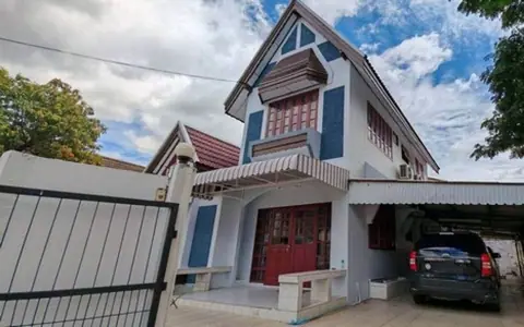 ให้เช่าบ้านเดี่ยว3ห้องนอน มีห้องแม่บ้าน เนื้อที่ 122 ตร.ว. ซอยสามัคคี63  ย่านประชาชื่น ปากเกร็ด