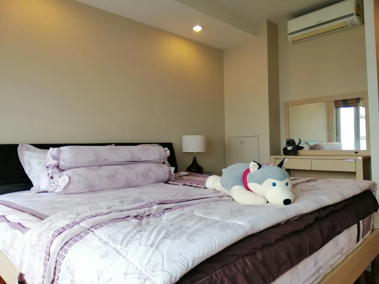 ให้เช่าคอนโด วิคตอเรีย เลควิว ชั้น 16A ขนาด 58 ตร.ม. 2 ห้องนอน 9,500 บาท/เดือน