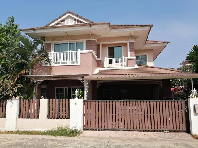 ขายบ้านเดี่ยวแกรนด์มณีรินทร์ สามมุข-บางแสน เนื้อที่ 143.9 ตร.ว. 3 ห้องนอน
