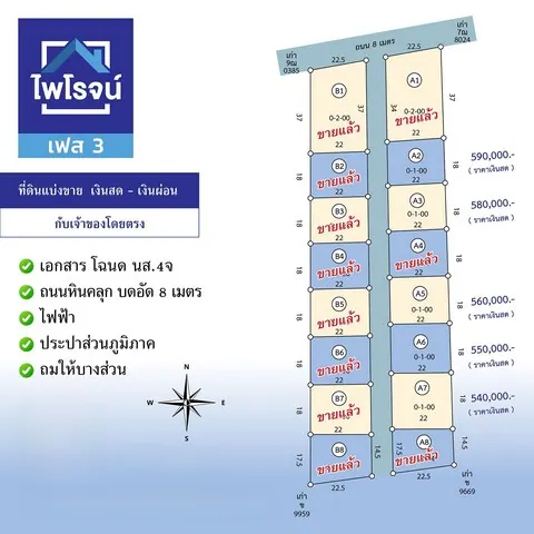 ขายที่ดิน คลอง 15 องครักษ์ ย่านตลาดค้าขายต้นไม้ 100 ตรว  เป็นที่ดินเปล่าถมแล้วบางส่วน เหมาะปลูกบ้าน ทำสวน ทำการเกษตรเล็กๆ